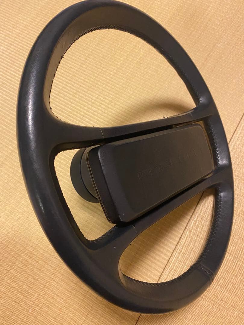 希少　ポルシェ911（930）1986年式カレラ純正ステアリング　美品