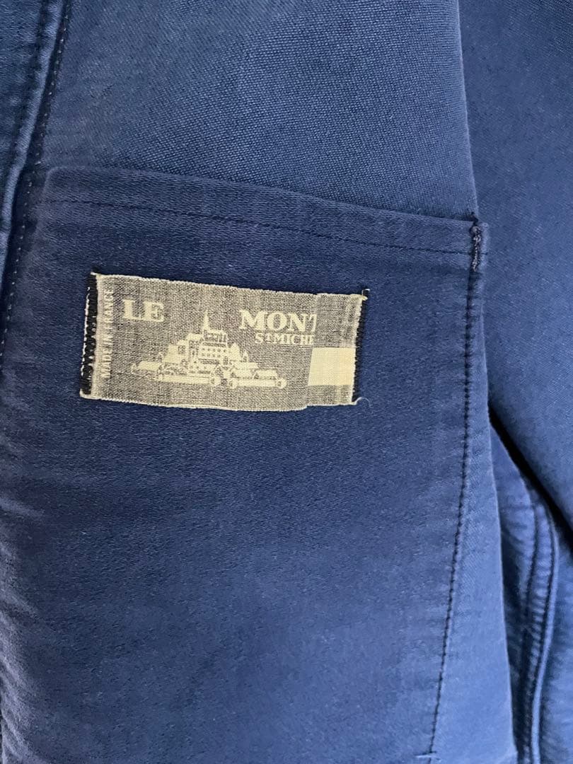 【スナム】ルモンサンミッシェル 50sブルーモールスキンジャケット