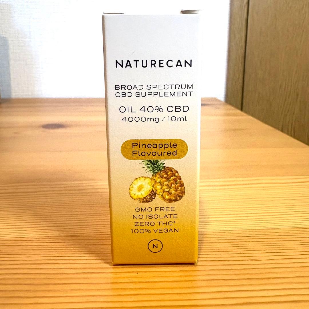 ネイチャーカン 高濃度CBDオイル 40% 4000mg 10ml パイナップル