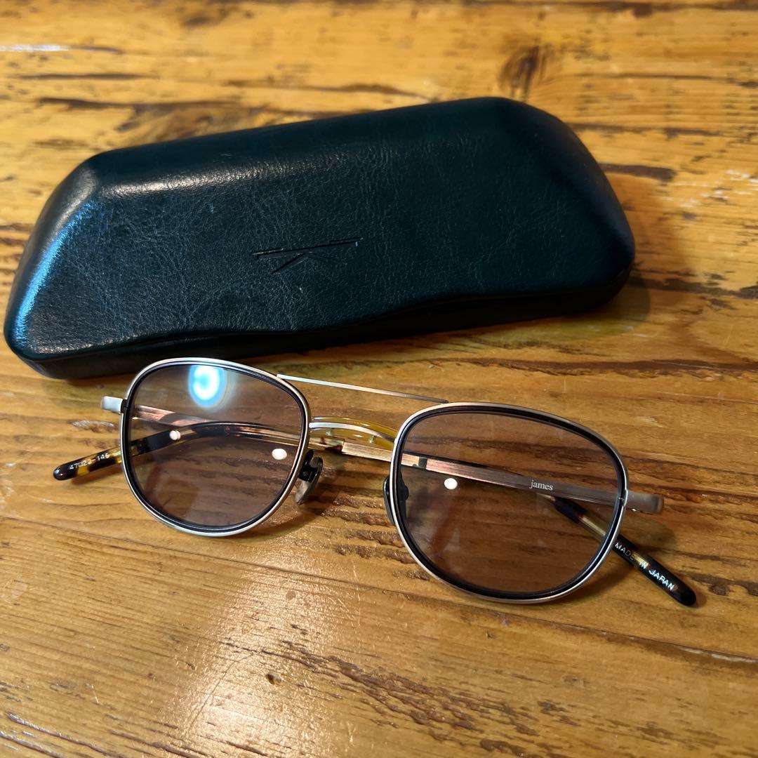 o*4様 kearny james(yellow×gold /gray lens