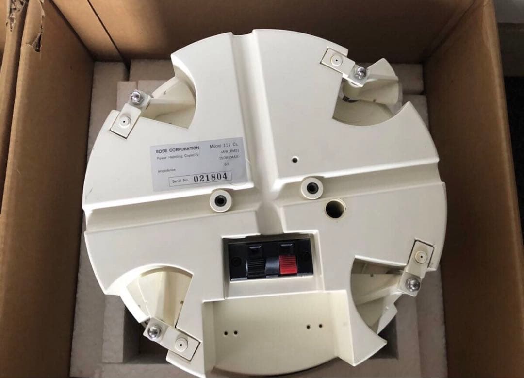 BOSE　111CL　天井埋込型　スピーカー 2個セット　美品