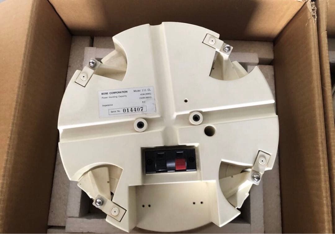 BOSE　111CL　天井埋込型　スピーカー 2個セット　美品