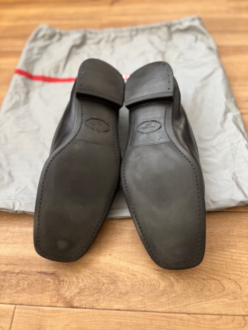 Prada ブラック ローファー 保存袋付き