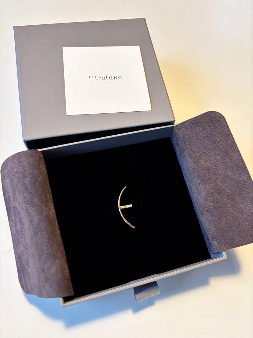ヒロタカHirotaka 片耳ピアス　Treehopper ダイヤモンド 美品✨