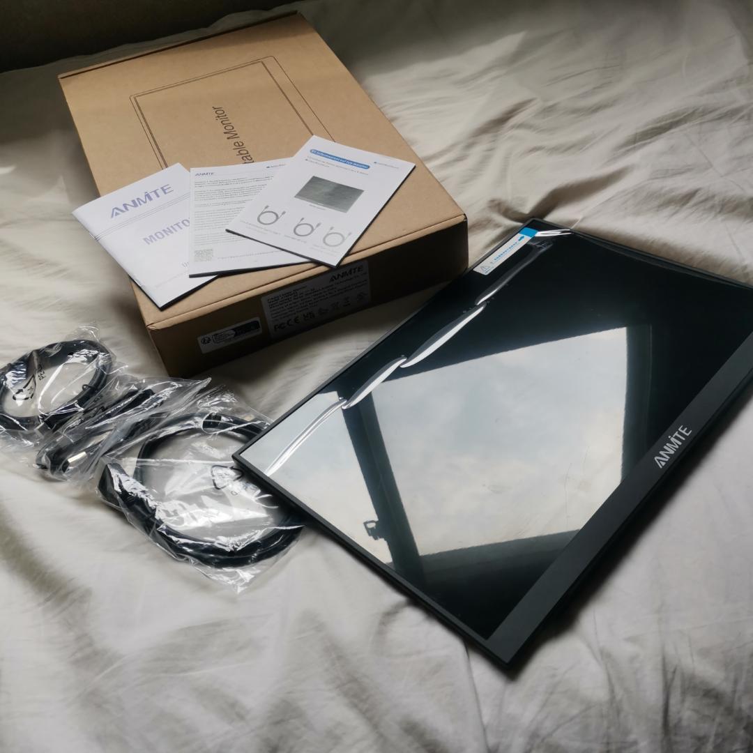 ANMITE 16インチ ポータブルモニター タッチなし 1920x1200