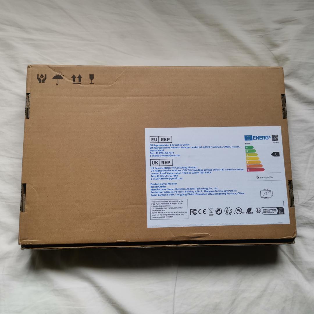 ANMITE 16インチ ポータブルモニター タッチなし 1920x1200