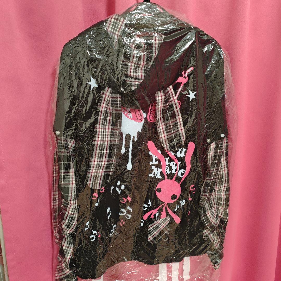 【クリーニング済】PUTUMAYO うさ耳 2WAYパーカー 長袖・半袖兼用