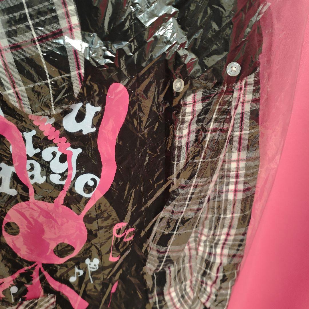 【クリーニング済】PUTUMAYO うさ耳 2WAYパーカー 長袖・半袖兼用