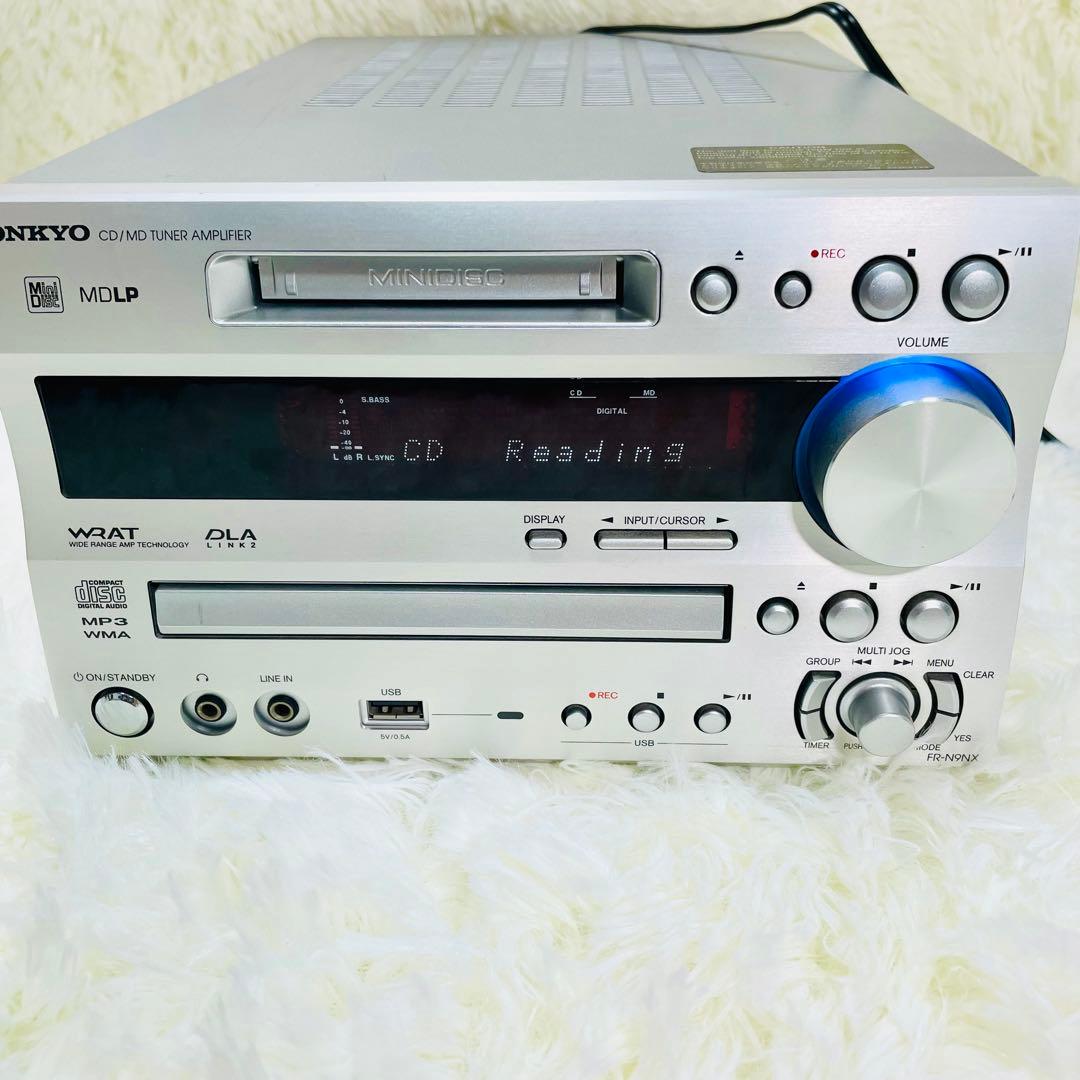 動作品　良品　ONKYO FR-N9NX CD MD コンポ　オンキョー