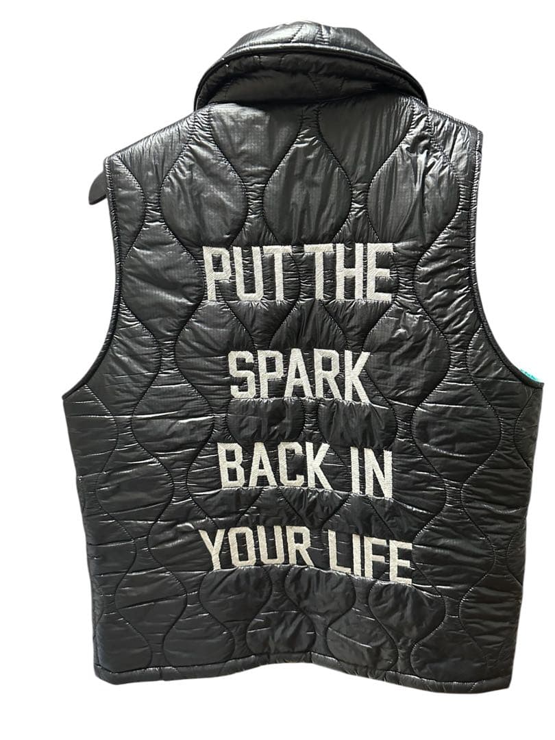 CHALLENGER キルティングダウンベスト 長瀬智也