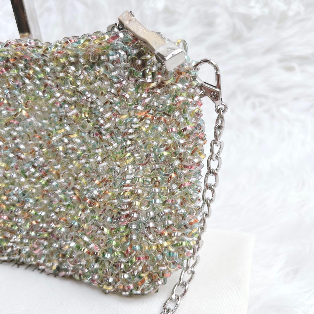 アンテプリマ ショルダーバッグ クラッチバッグ チェーン 2WAY マルチカラー