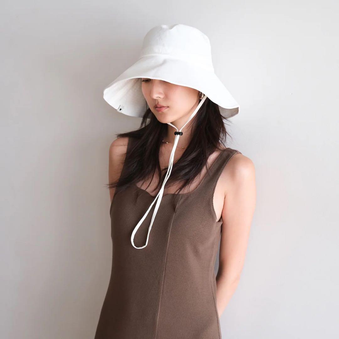 searoomlynn☆ NYLONTRAVELOUTDOORHAT(ホワイト)