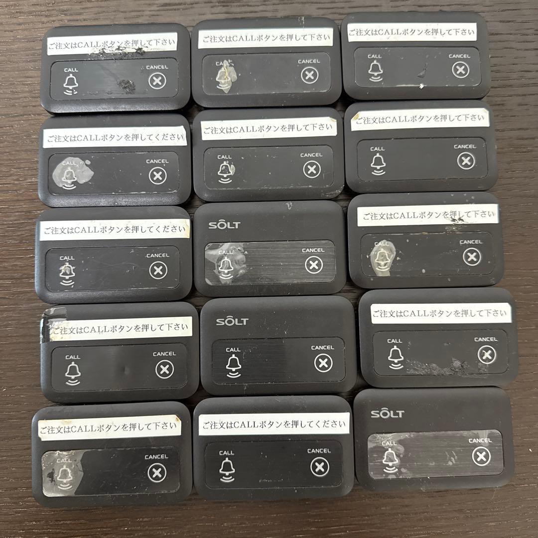 SOLT ST-M3 SB-9チャイム、呼び出し送信機と受信機、送信機１５個