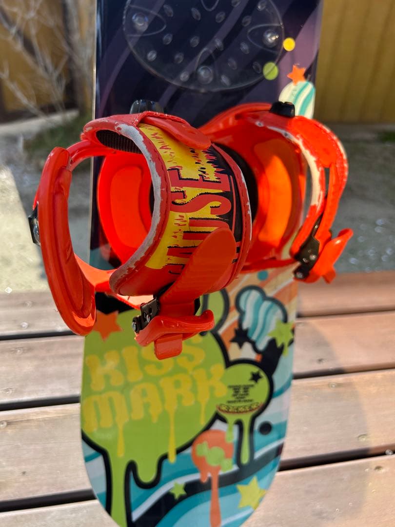 板110cm&21cmブーツ◆スノーボード ジュニア キッズ kissmark