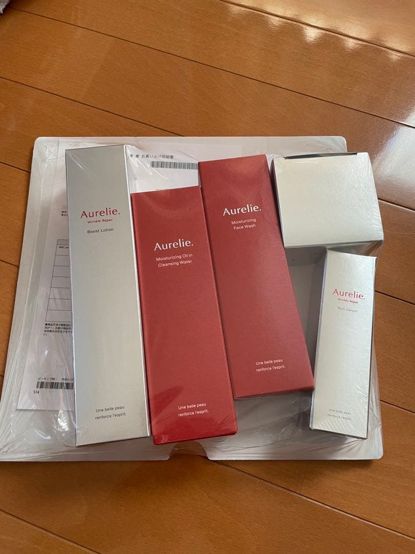 オレリー　プレミアムエイジングセット　MEGUMI