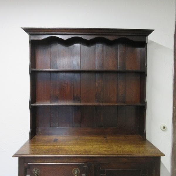 イギリス アンティーク 家具 ドレッサー カップボード キャビネット 6619c