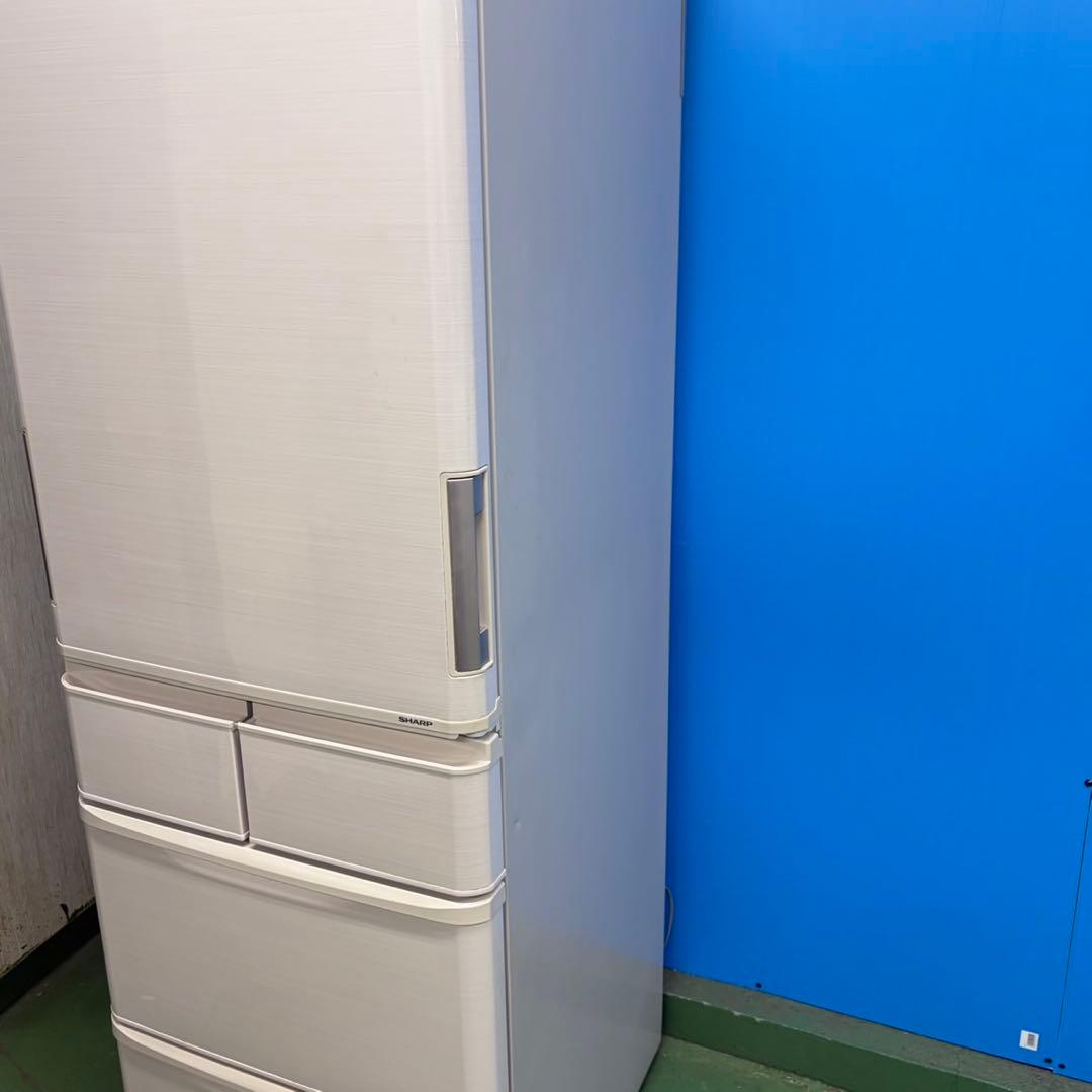 719 ファミリー向　冷蔵庫　大型　どっちもドア　400L強 自動製氷機　5ドア