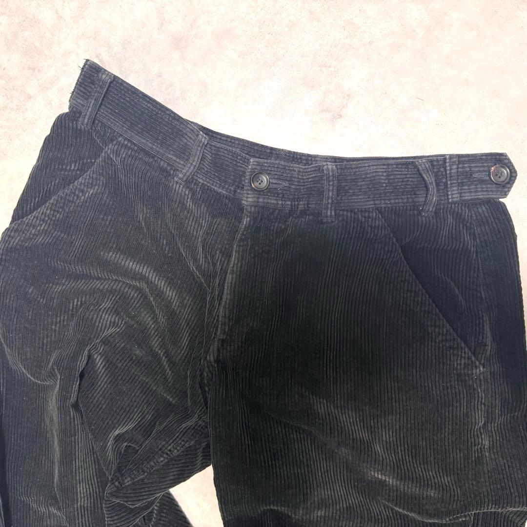 COMME des GARÇONS HOMME PLUS コーデュロイパンツ 黒