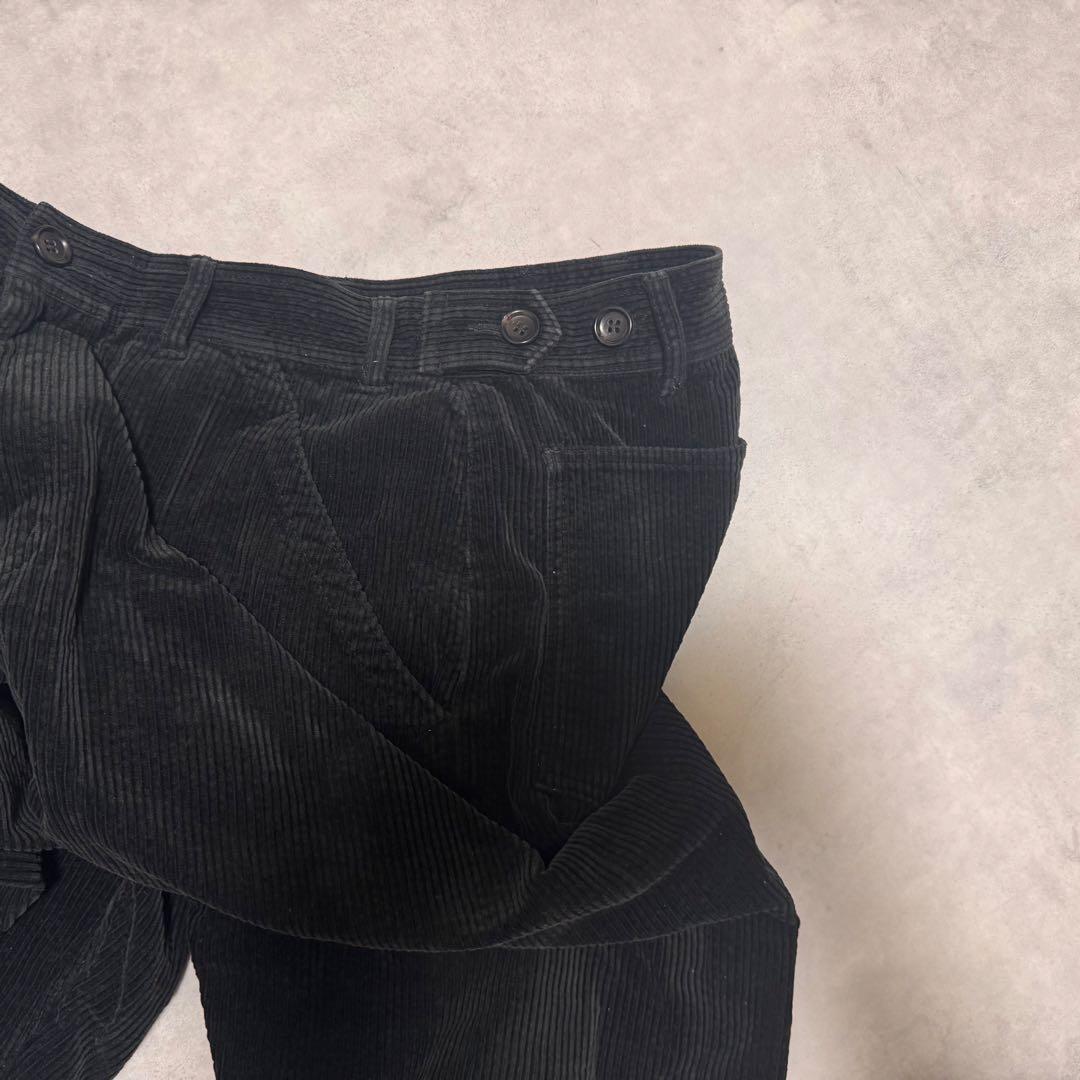 COMME des GARÇONS HOMME PLUS コーデュロイパンツ 黒