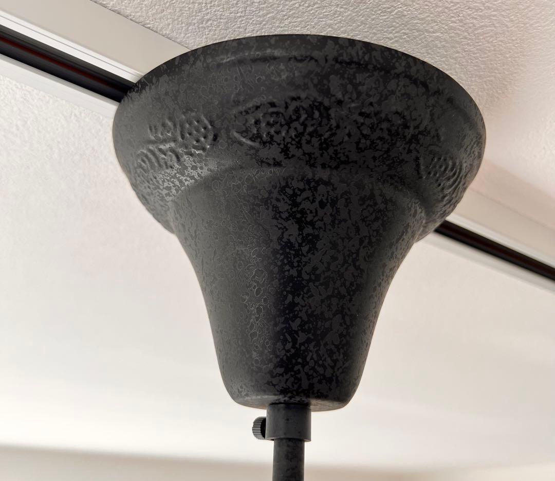 2個セット　インダストリアル　ペンダントライト　ブラック