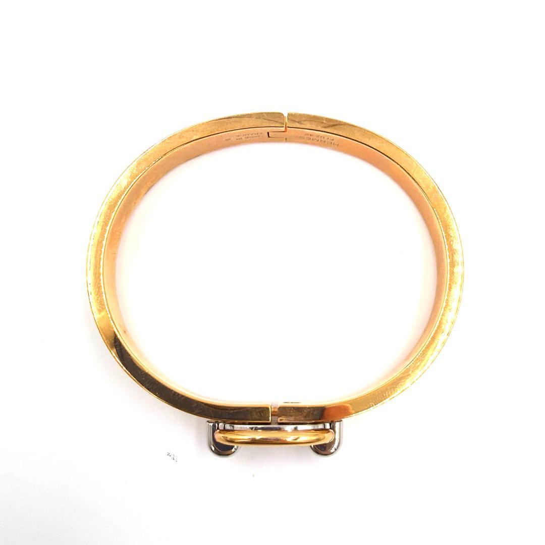 ✨️極美品✨️ エルメス ミニクリック シェーヌダンクル バングル ゴールド