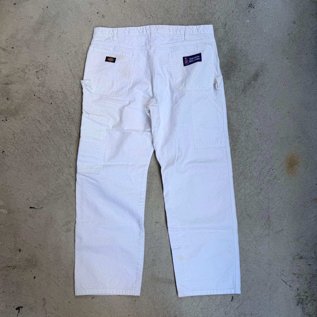 Dickes ペンキペインターパンツ ディッキーズ 白 ビンテージ 38×30