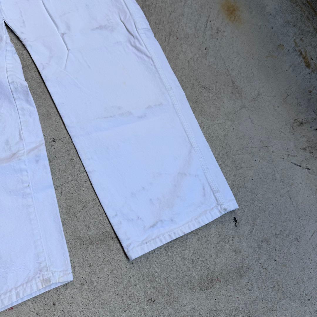 Dickes ペンキペインターパンツ ディッキーズ 白 ビンテージ 38×30