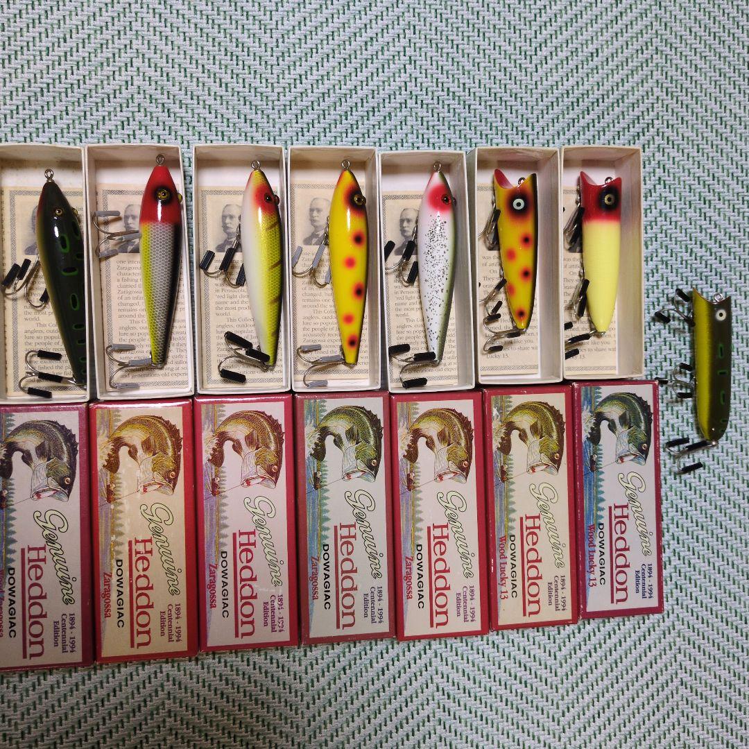 Heddon　ヘドン １００周年記念版 ８個セット