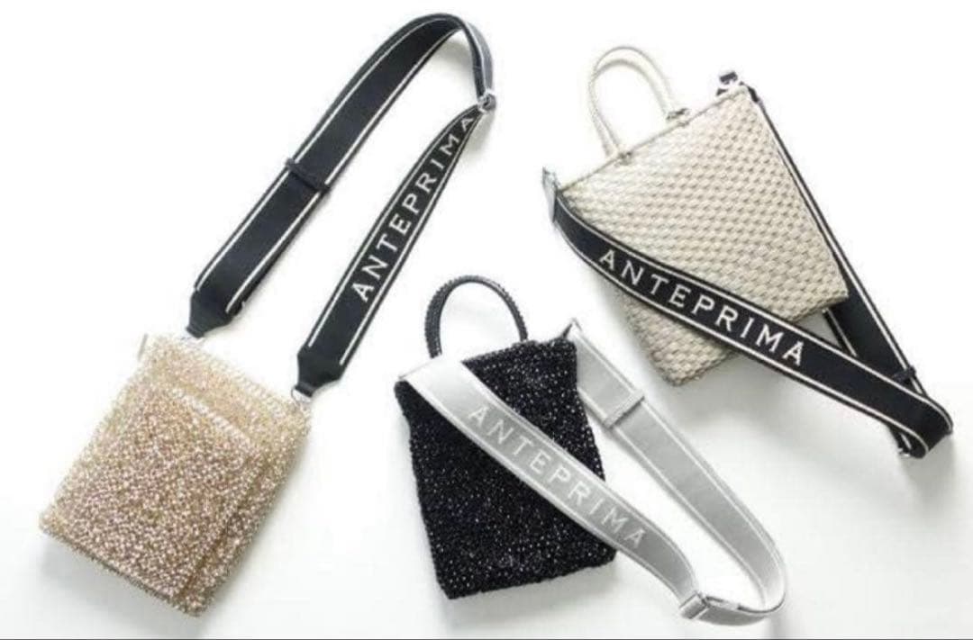 :値下げ:アンテプリマ トラコッラ グレー ショルダーストラップ