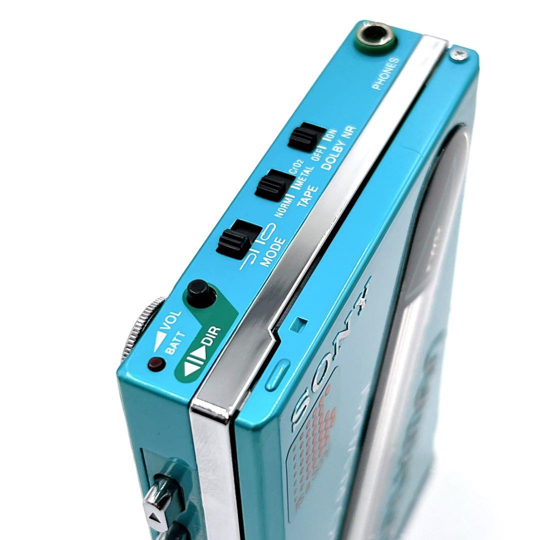 【美品・動作品】 SONY WM-101 ウォークマン 希少色　ブルー