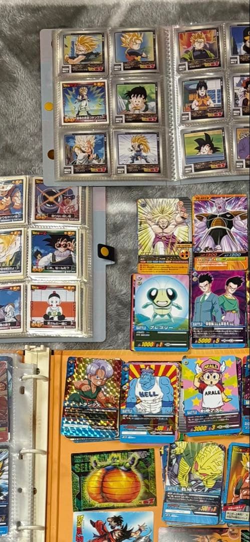 ドラゴンボールカードやシールまとめ売り1,000点以上シークレット激レア爆レア他