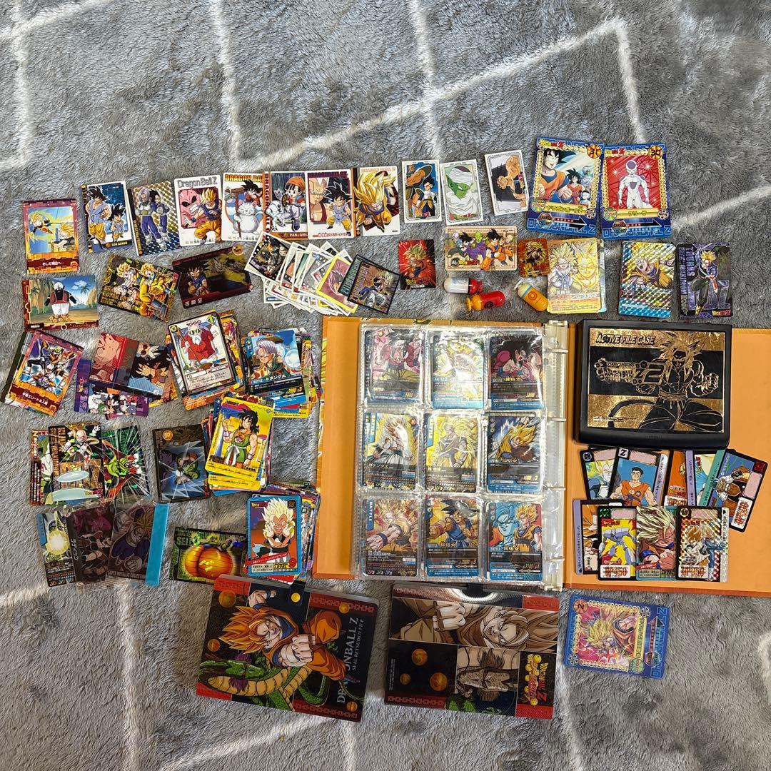ドラゴンボールカードやシールまとめ売り1,000点以上シークレット激レア爆レア他