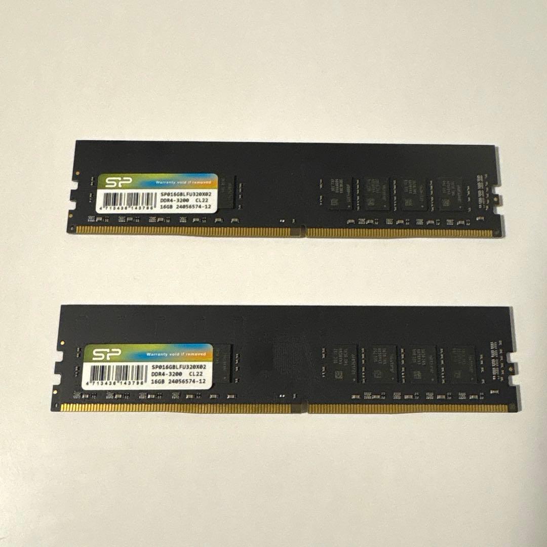 DDR4-3200 CL22 16GB 2枚セット