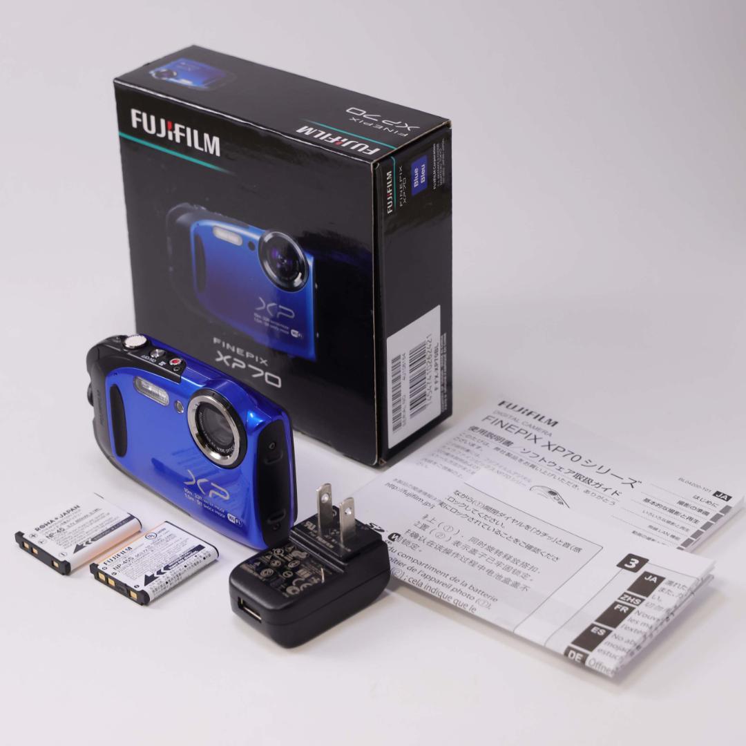 FUJIFILM XP70 防水デジタルカメラ