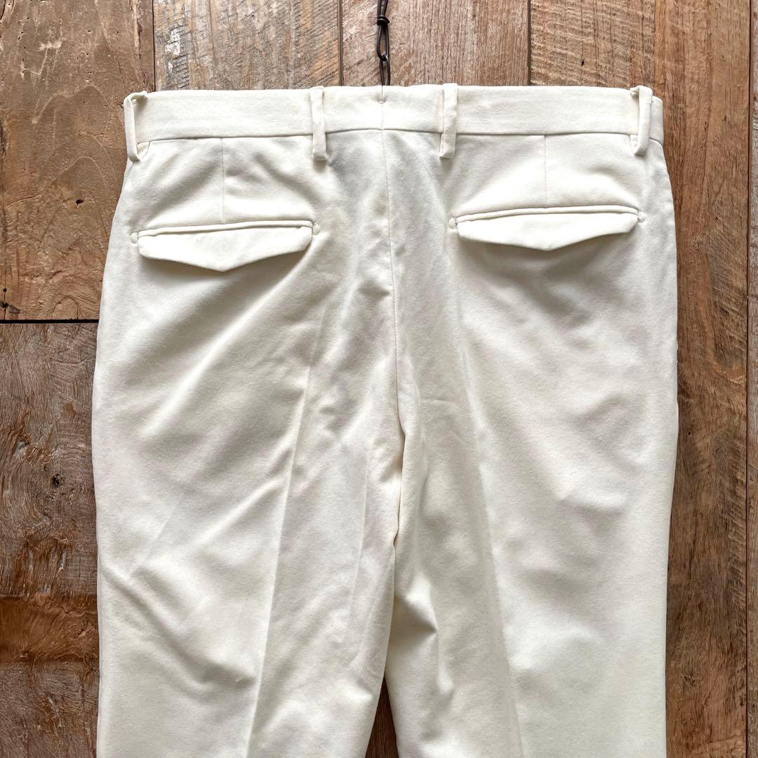 【極美品】BRIGLIA 1949 テーパード ウール スラックス パンツ 46