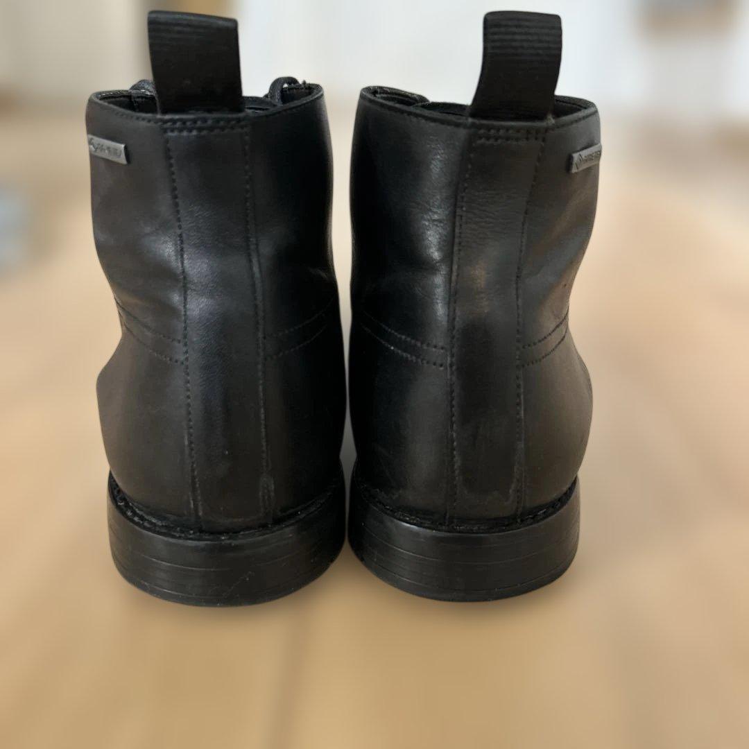 CLARKS クラークス　GORE-TEX 黒 革靴 UK7.5