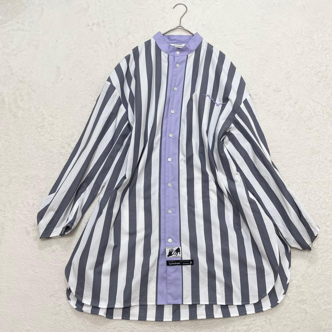 【美品】MEGMIURAメグミウラ　23SS スウィングスリーブシャツ（1566