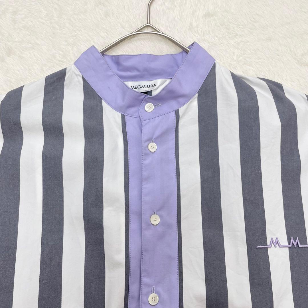 【美品】MEGMIURAメグミウラ　23SS スウィングスリーブシャツ（1566