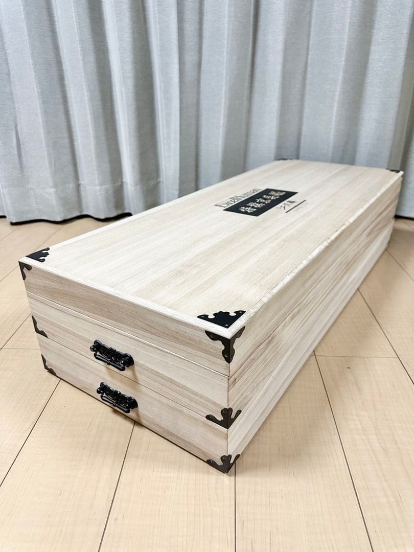 良品 特選京呉服 桐製 衣装ケース 2段 桐箱 桐ケース