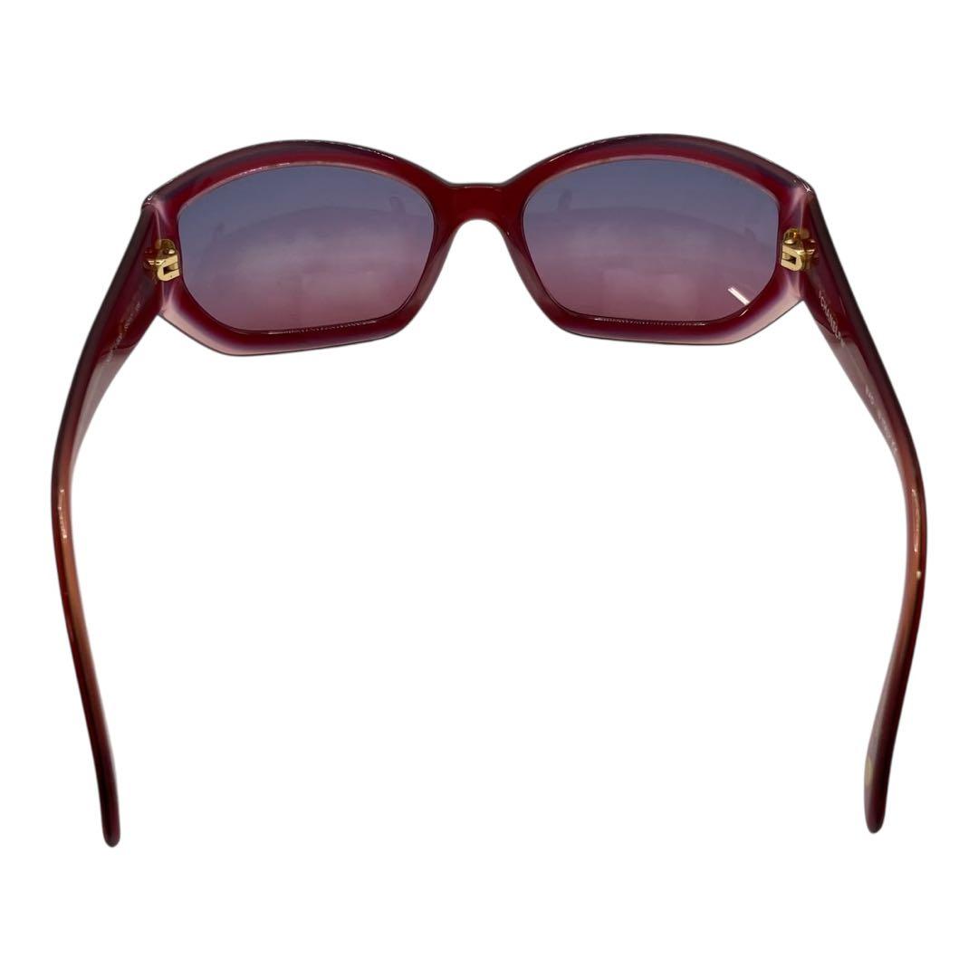 CHANEL シャネル サングラス アイウェア ココマーク　グラデーション　赤