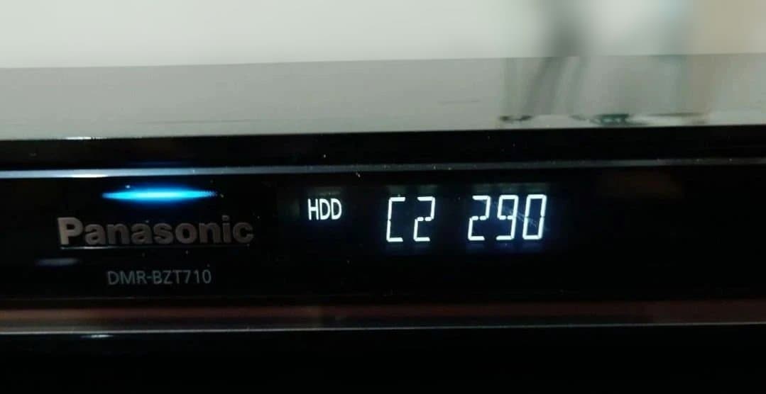 Panasonic DMR-BZT710 ブルーレイレコーダー 4TB換装モデル