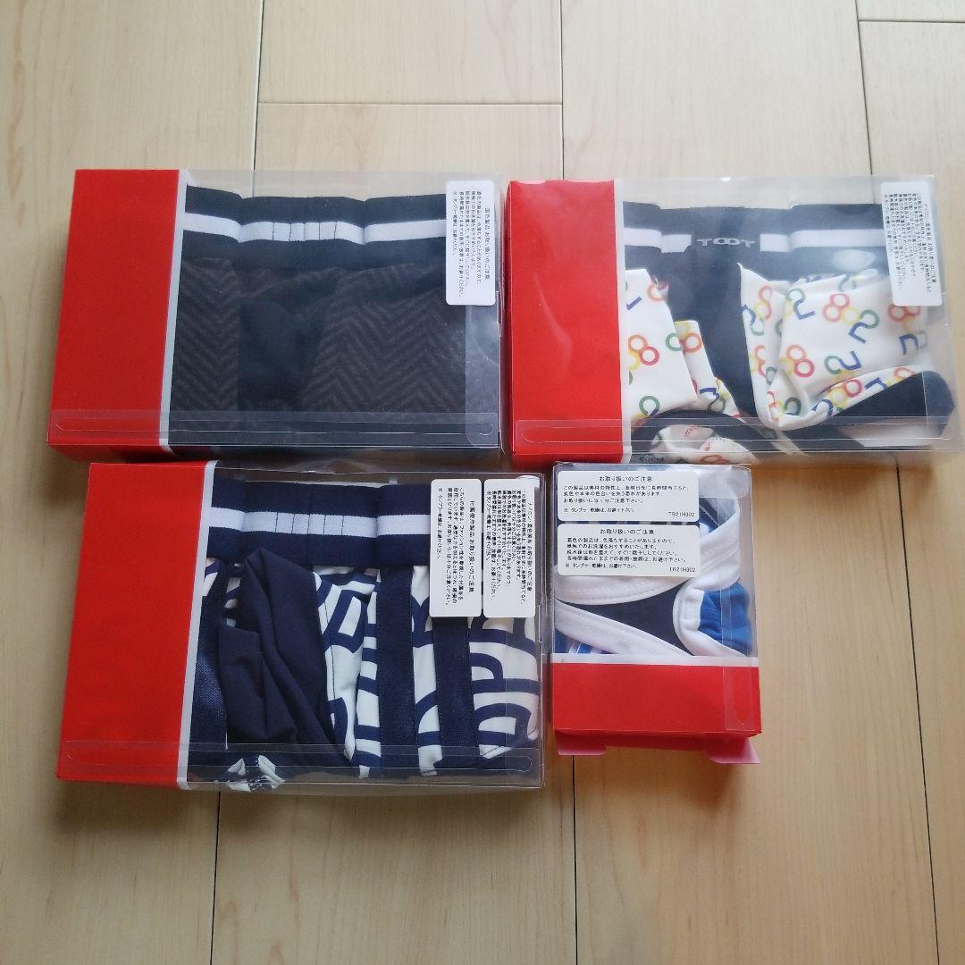 TOOT ボクサーパンツ 4枚セット Sサイズ