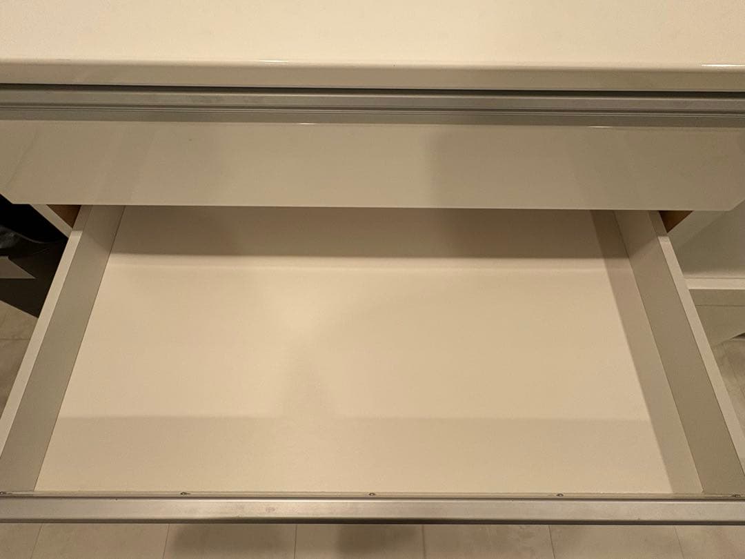 ニトリ キッチンカウンター レジューム 120-2SH-R WH