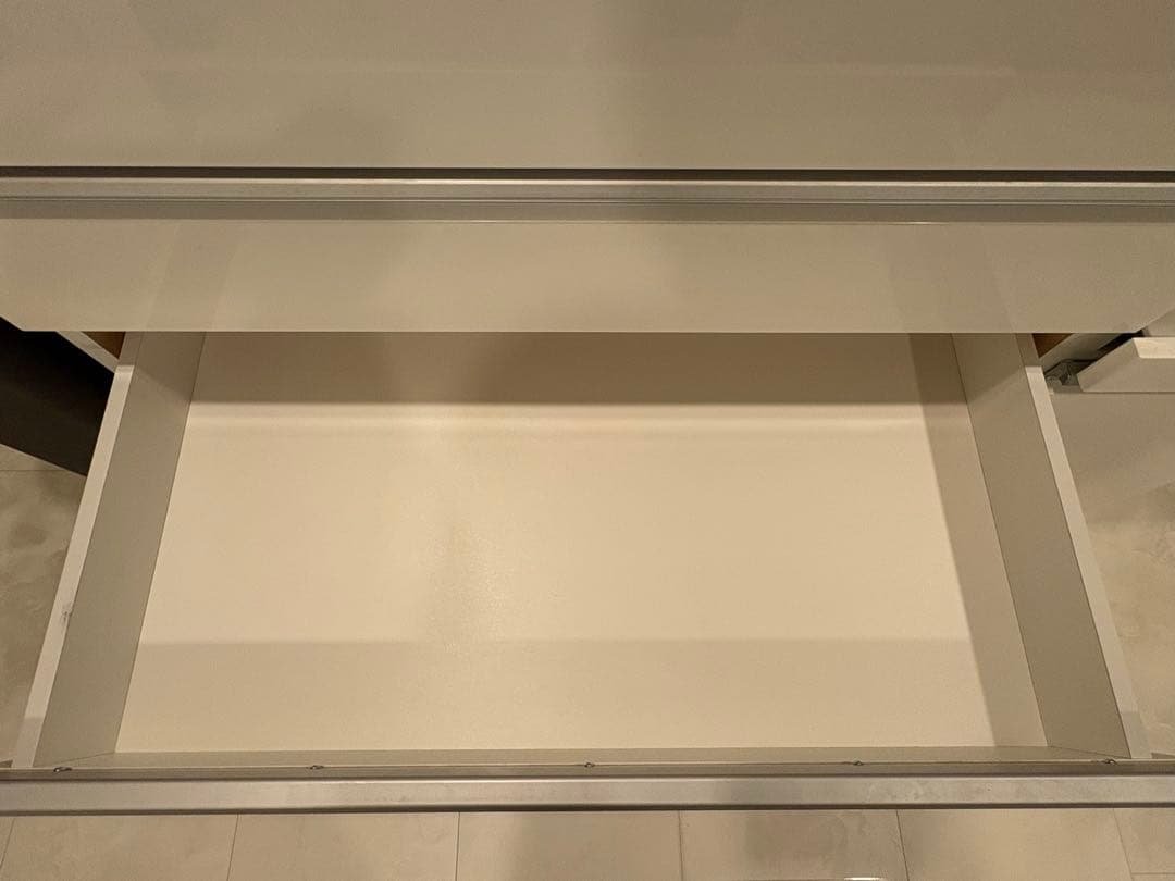 ニトリ キッチンカウンター レジューム 120-2SH-R WH