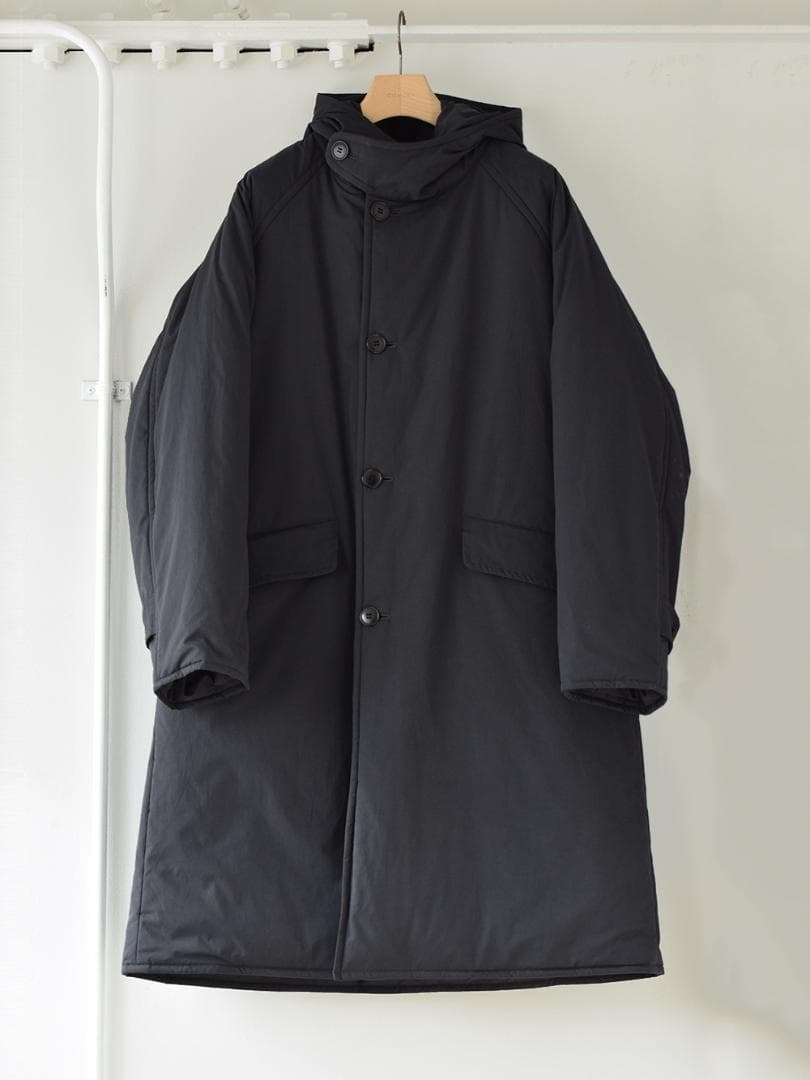 ■COMOLI コモリ 20AW インサレーション フーデットコート size1