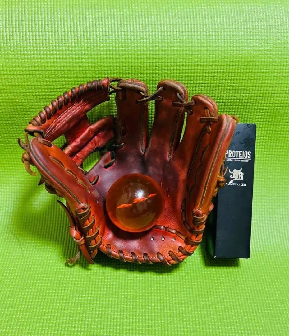 日本製　極上　和牛JB　硬式　 内野手　高校野球ミズノプロ　ZETT SSK