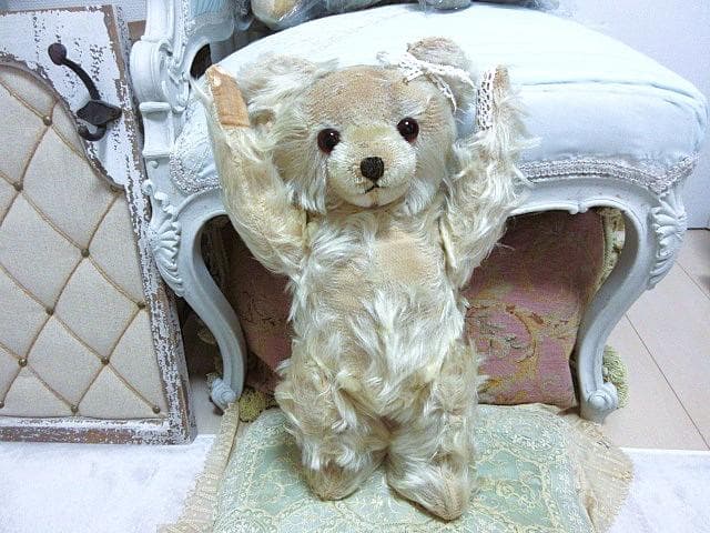 アンティークベア　ニッカーボッカー社　☆　天使みたいな子　テディベア