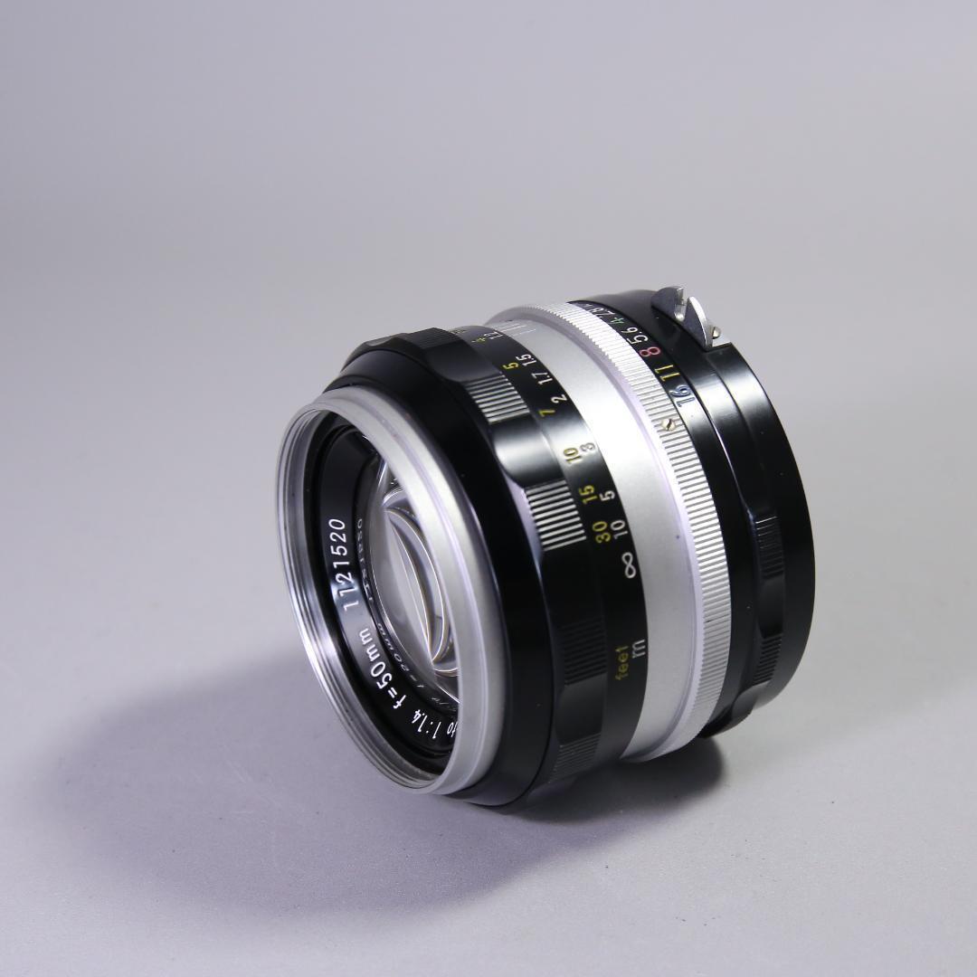 ☆完全動作☆腐食なし！ Nikon F 50mm F1.4 アイレベル　＃372