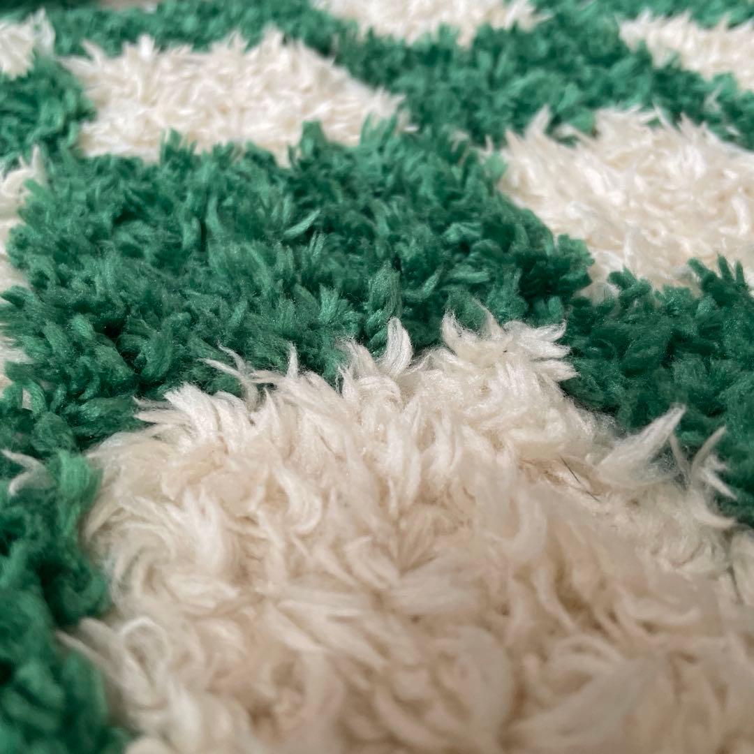 ブリッド モロッコ チェッカー ラグ ［140×200］