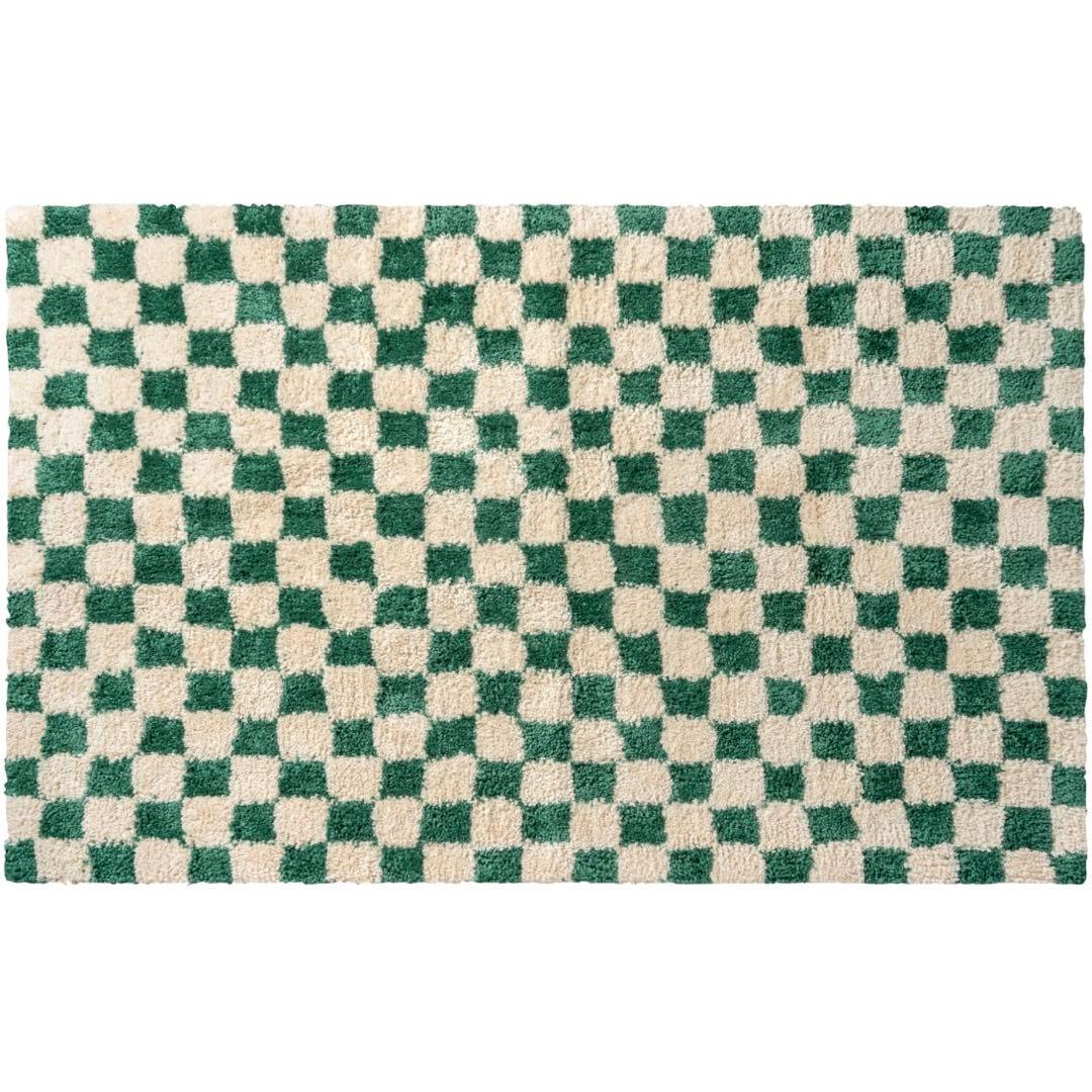 ブリッド モロッコ チェッカー ラグ ［140×200］